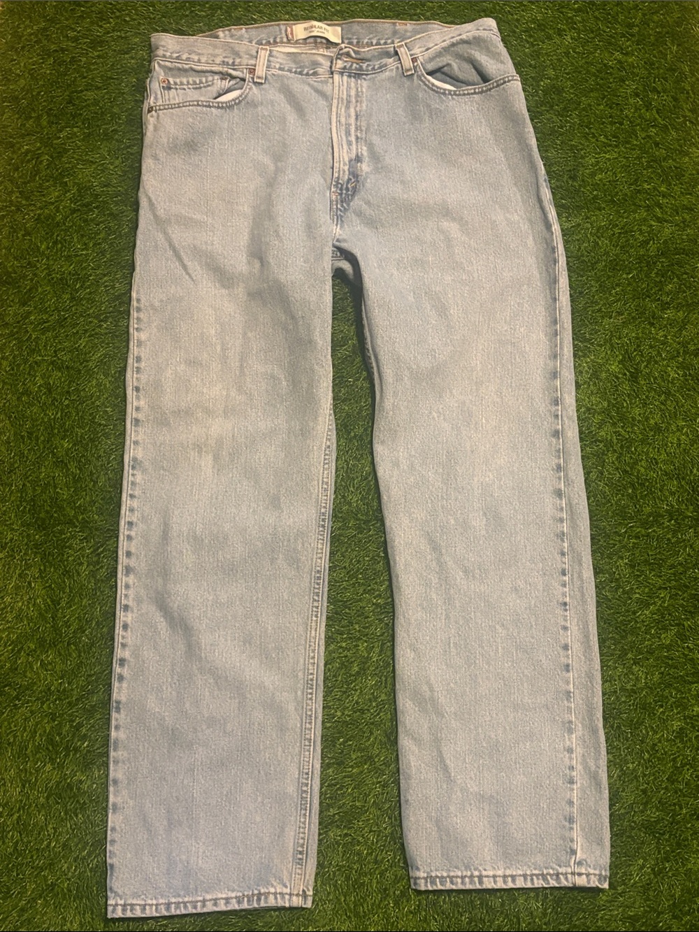 Levi’s 505 Light Wash Straight Leg Jeans 40x30